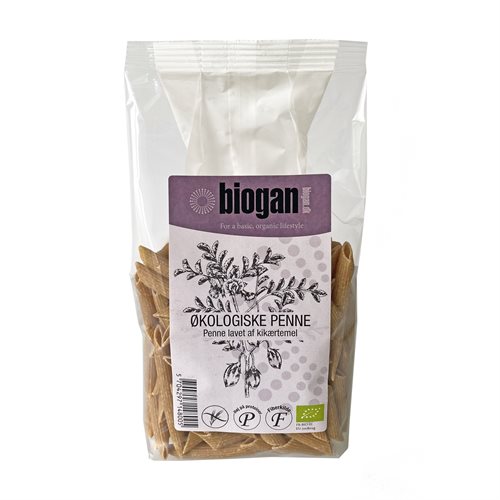PENNE lavet af kikærtemel 250g ØKO